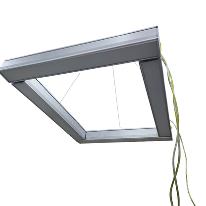 FSL 72W LED Square Pendant Ceiling Light 220V 3000K Warm White Hanging Mounted SSPL3C-18WWX4