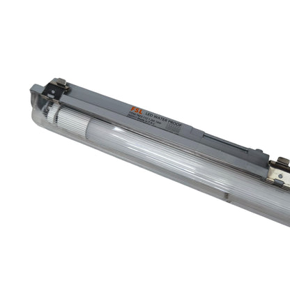FSL LED Weather-Proof Lamp T8 18W 180-265V Daylight 664mm x 108mm x 63mm Lm1050 WPT823-206