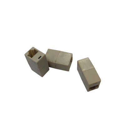 LAN Line Adapter Extender RJ45 Female to RJ45 Female (2pcs+1pc free)