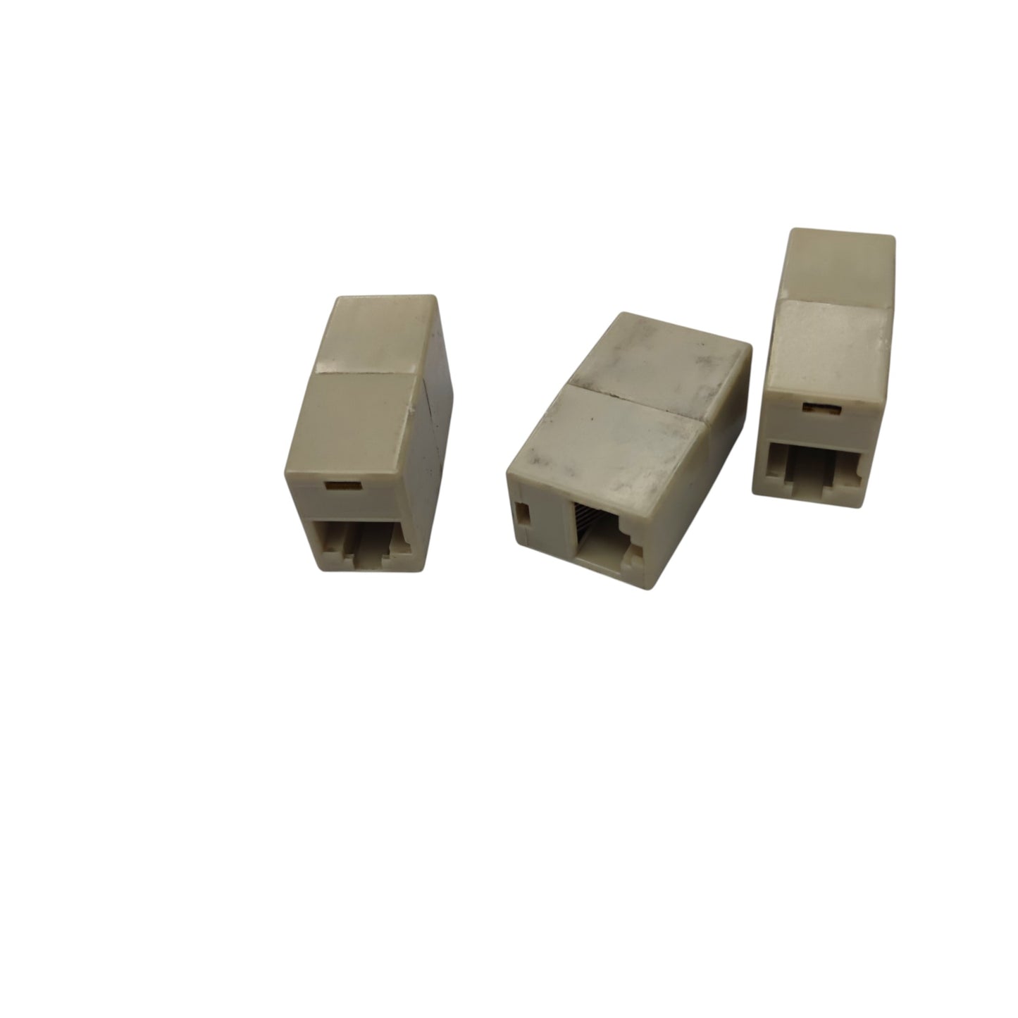 LAN Line Adapter Extender RJ45 Female to RJ45 Female (2pcs+1pc free)