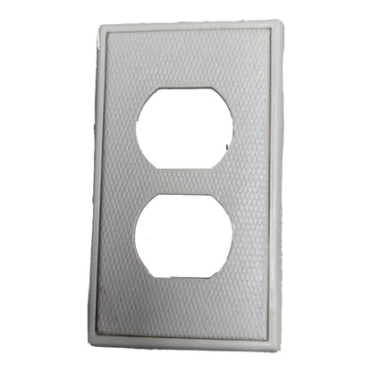 Kopez 2 Gang Plate Cover for Classic Outlet KM2056P