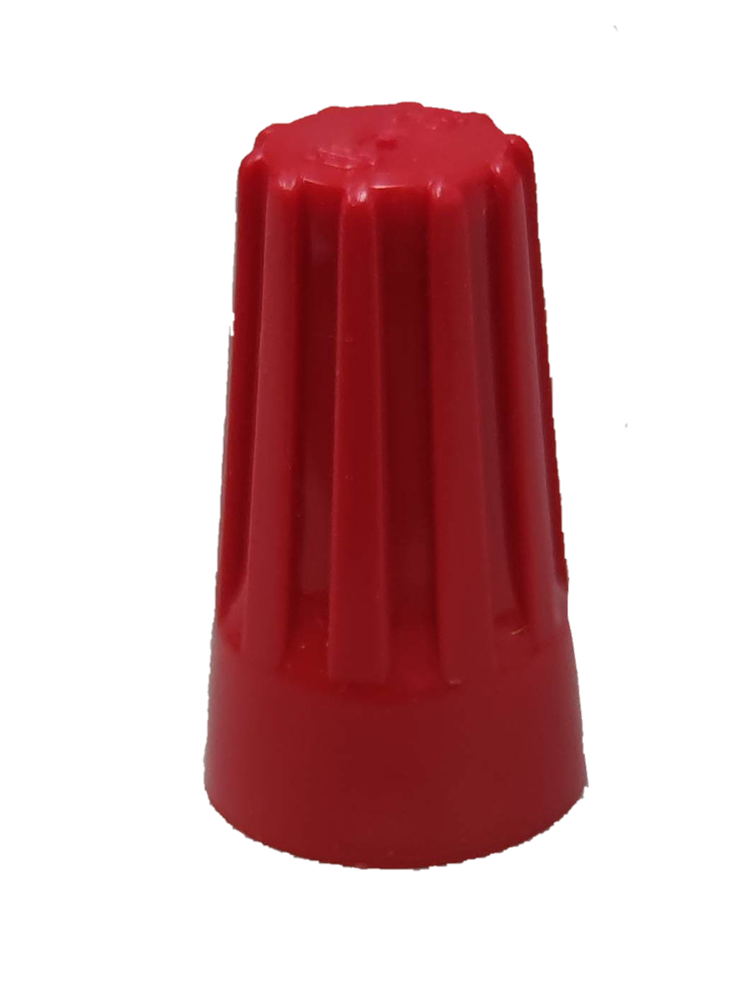 Red Wire Nut Electrical Connector Caps for secure electrical wiring connections