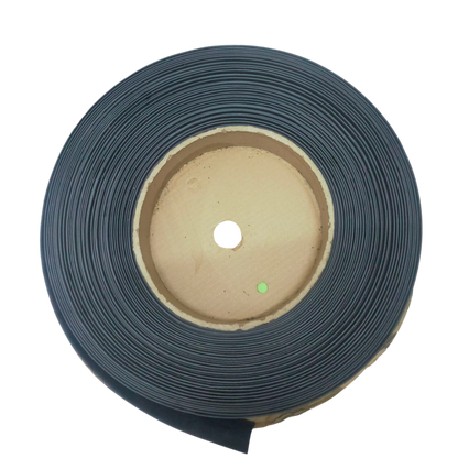 Roll of 30mm Shrinkable Tube Black cable management sleeve from China for protecting and bundling wires