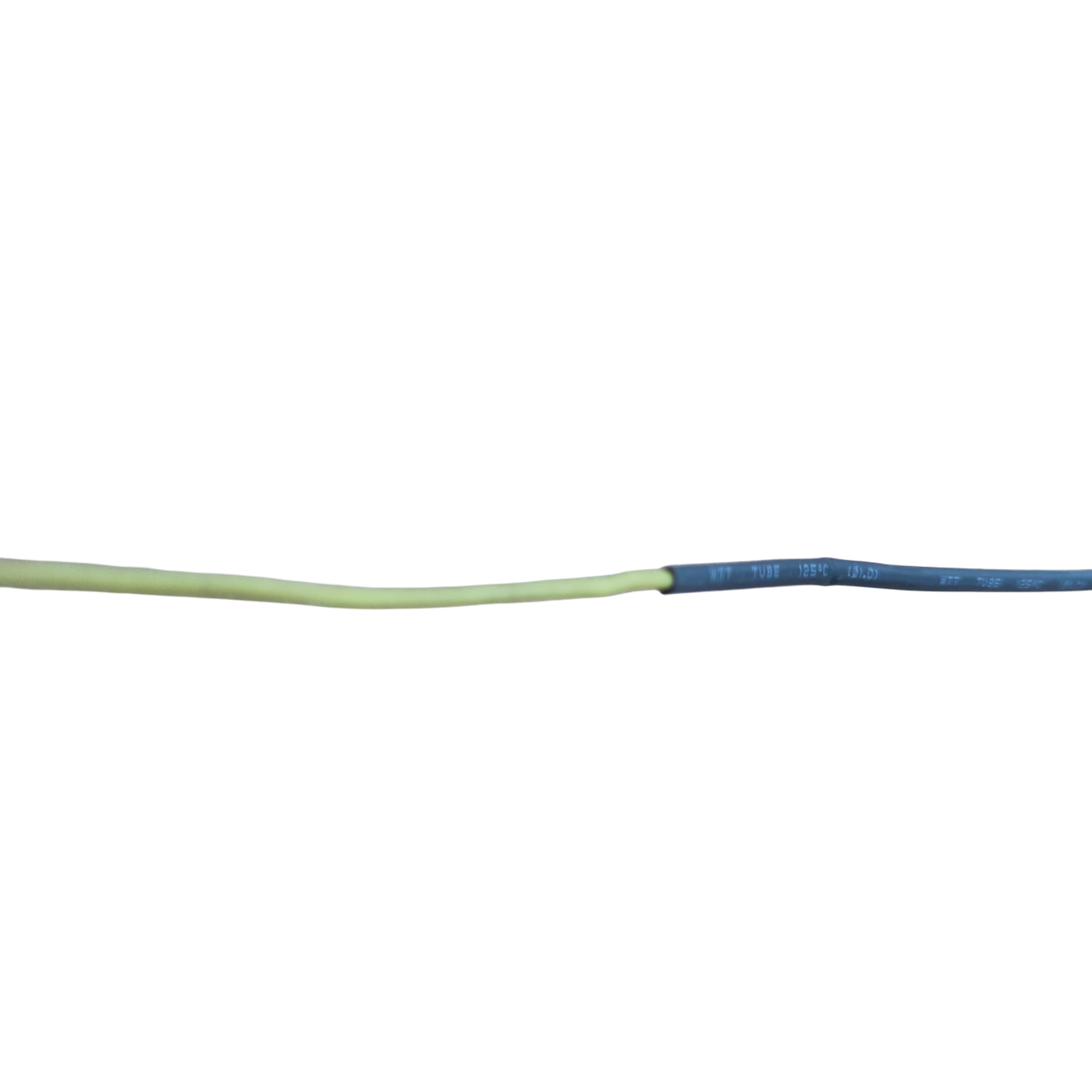 Heat Shrinkable Tube Black - 1mm applied on wire for cable management and insulation