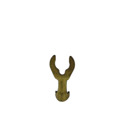 Y Terminal 2.0mm Y-92 electrical connector part from China on black background