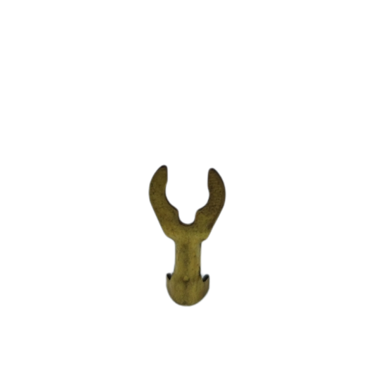 Y Terminal 2.0mm Y-92 electrical connector part from China on black background