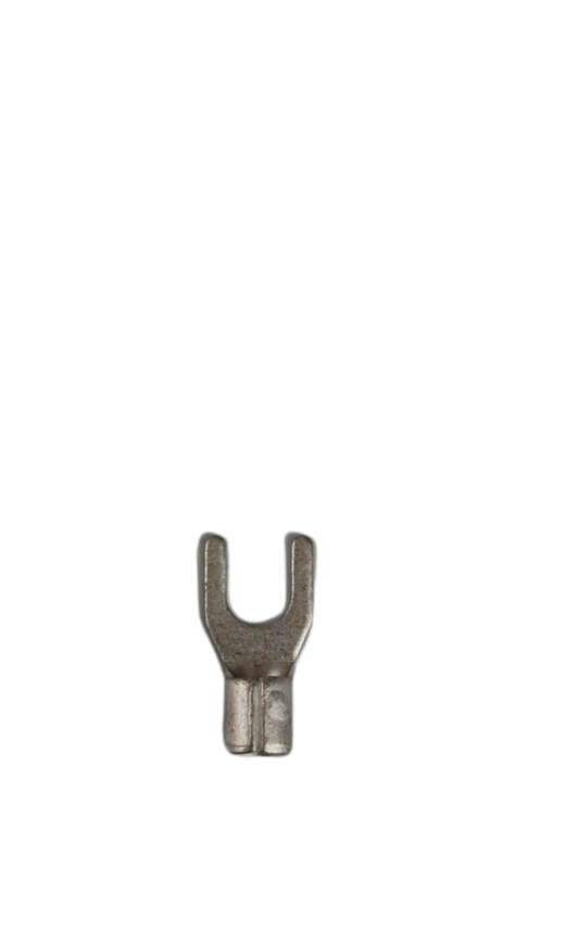 Y Terminal 5.5mm YC-10C electrical connector part from China on black background