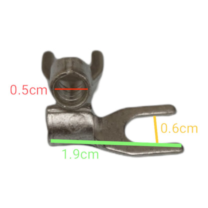 Y Terminal 5.5mm Wire 6mm Y Size 10PCS, Y Terminal 5.5mm YC-10C 10PCS