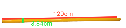 40W bug repellent fluorescent tube by Electx Electrical Supply measuring 120cm in length