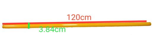 40W bug repellent fluorescent tube by Electx Electrical Supply measuring 120cm in length