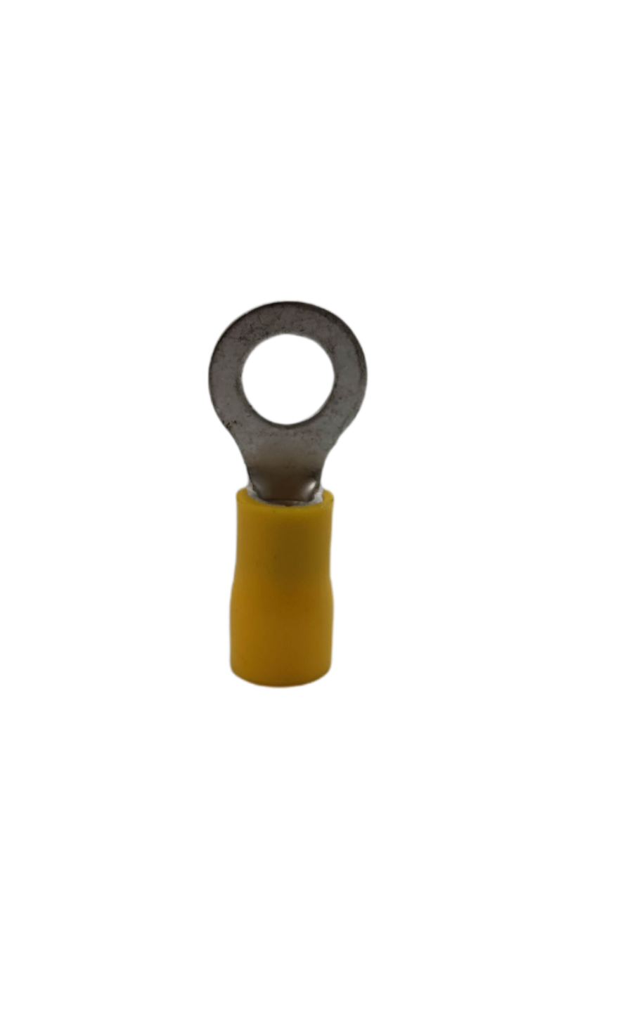 Yellow ring terminal lugs AWG 10 Ring for reliable electrical connections in circuit applications