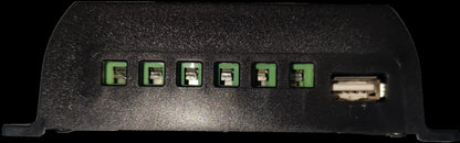 ZwitseRise 5V DC Solar Controller electrical circuitry component with multiple connection ports