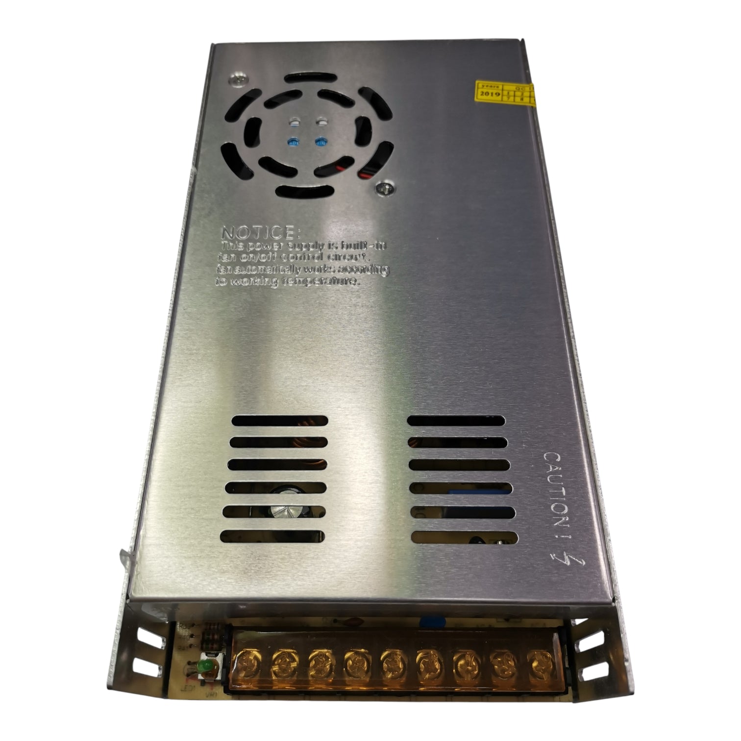 ZwitseRise Z0550 power supply for LED and CCTV with metal casing and ventilation design